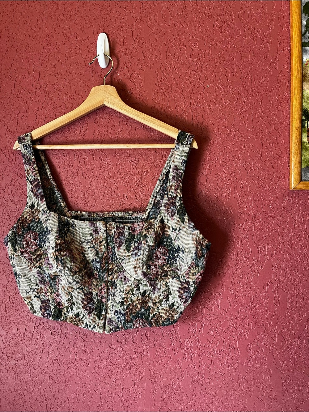 Floral Corset Top